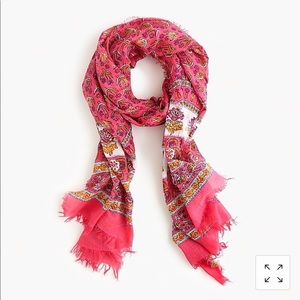 🌺HP🌺 Lightweight Cotton Scarf In Calypso Print